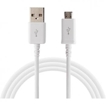 SAMSUNG USB/microUSB 0.9m Micro-USB A USB A Macho Macho Blanco - Cable USB