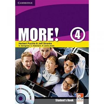 Libro del Estudiante More! Nivel 4 con CD-ROM Interactivo de Cambridge University Press
