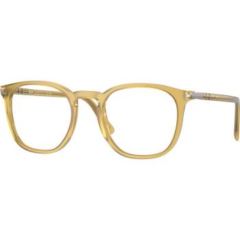 Persol PO3318V 204 Unisex Eyeglasses Yellow Size 49