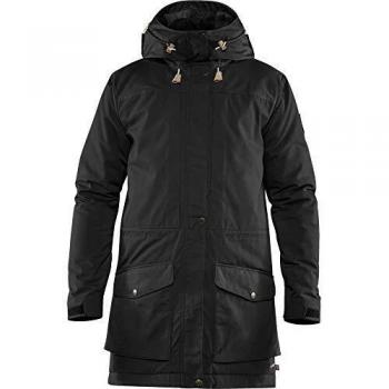 Chaqueta con capucha Fjällräven Singi de lana acolchada negra - Talla M