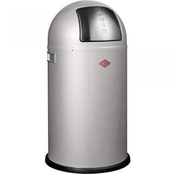 WESCO 175 831-11 - Cubo de la Basura, 50 l, Color Plateado