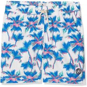 Scalpers Palm Tree, Traje de baño para Niños, Blanco