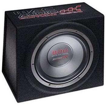 Mac Audio Edition BS 30 Subwoofer con Caja 12, Negro