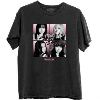 BlackPink Unisex T-Shirt: Shut Down Photo Grid