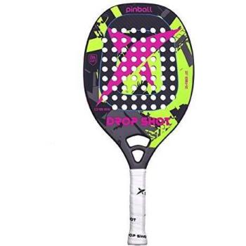 DROP SHOT Pinball BT Pala Pádel, Unisex Adulto, Negro, S/M/L