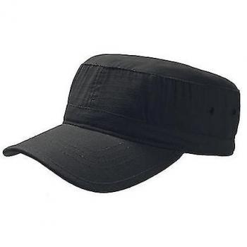 Gorra militar del ejército de Atlantis, color negro, talla única