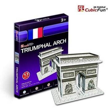 3D PUZZLE ARCO DEL TRIUNFO PARIS 13 PCS