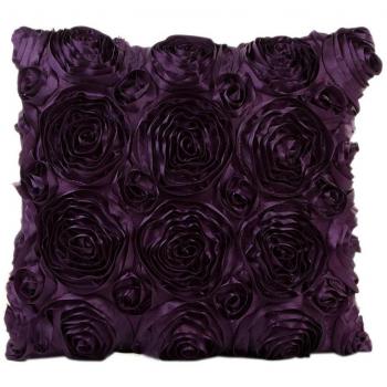 Transer rosa fundas de cojín para sofa- manta funda de almohada cubre regalo decoración del hogar 17 x 17 , poliéster, Morado, 43X43cm/16.9X16.9