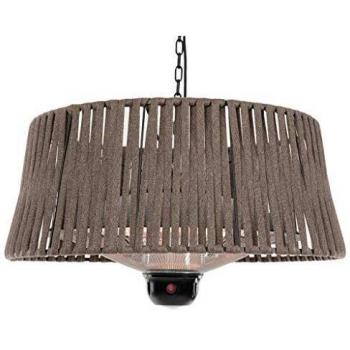 Sunred Artix Corda 1800W Brown Hanging Halogen Heater