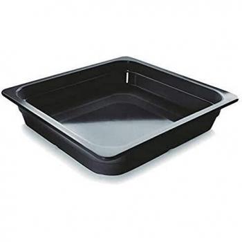 Lacor 66565J - Cubeta negra melamina gn 2/3 350x325x65