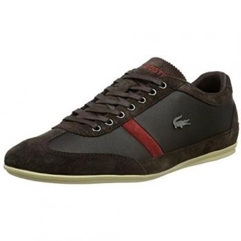 Lacoste Men's Misano 22 LCR Low-Top Sneakers, Brown Brown Srm2146176, 6 UK