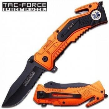 USA Paramedics americanos - Cuchillo plegable salvavidas Intervention - Apertura assiste - Mango Copa cinturón vention - brisa Vitre # tf-688em