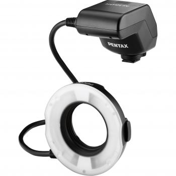 Pentax AF-160 FC TTL - Flash con funda y anillo adaptador