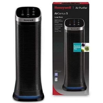Honeywell Purificador de aire Air Genius 5 con filtro ifD permanente y lavable