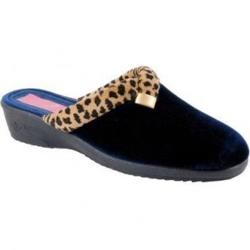 Lunar Women's Michelle Slippers - Comfortable indoor/outdoor slippers, soft textile upper, cushioned insole for support, lightweight design, flexible rubber outsole for durability and grip