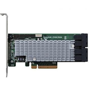 HighPoint RocketRAID 3740A 12Gb/s PCIe Gen 3.0 x8 16-Channel SAS/SATA RAID Host Adapter Controller Card