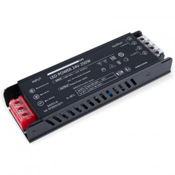 Fuente de alimentación LED Slim 250W 24V - 10.4A - Alta eficiencia - IP20