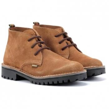 Barbour Hobart Men's Brown Suede Chukka Boots