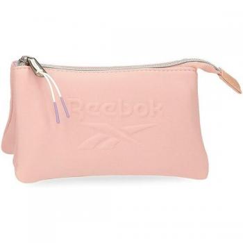 Neceser Reebok Noah con tres compartimentos en color nude