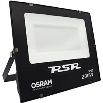 Proyector LED Negro 200W 5700K IP67 SMD2835 OSRAM