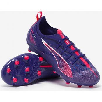 Puma Botas de Fútbol Ultra 5 Pro FG/AG Jr, características: diseño para césped artificial, color azul, talla 37.5