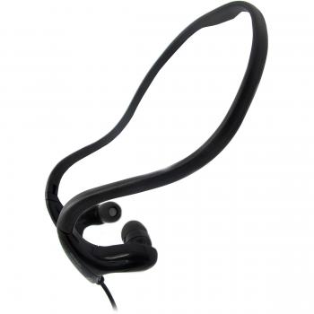 Sunstech Backhead - Auriculares, cable de 1.2 m, color negro