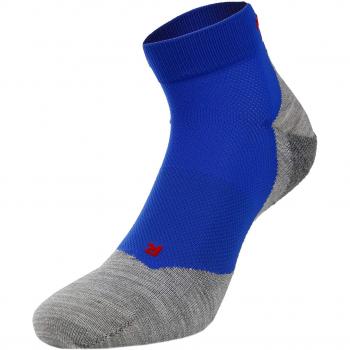Falke RU5 Lightweight Short Hilo Funcional Anti Ampolla Fina 1 Par Calcetines para Correr, Azul