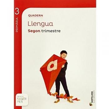 QUADERN LLENGUA 3 PRIMARIA 2 TRIM SABER FER - 9788468006451