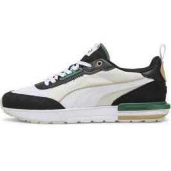 Puma Zapatilla R22 para Hombre en Color Beige y Negro