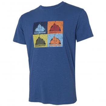 Camiseta Trangoworld Nahanni Hombre Federal Blue S