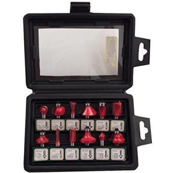 Tivoly XT60647064012 Fresas de forma para madera, Set de 12 Piezas