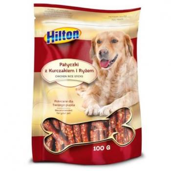 Hilton Przysmak Patyczki de Pollo con Arroz para Perros - 100 g