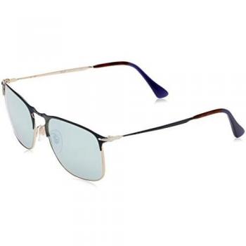 Persol Unisex-Adult's 7359 Sunglasses, Blue/Bronze 107330, 58