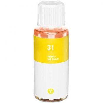 HP 31 Amarillo Botella de Tinta Genérica - Reemplaza 1VU28AE