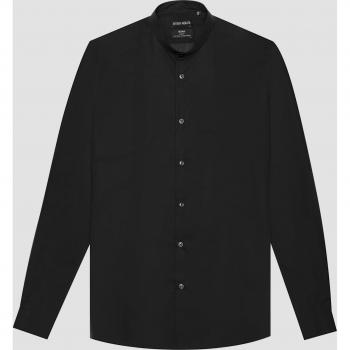Camisa Slim Fit SEOUL de Algodón Fácil de Planchar Negra - IT46 | S