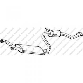 Bosal 284-155 Middle Silencer