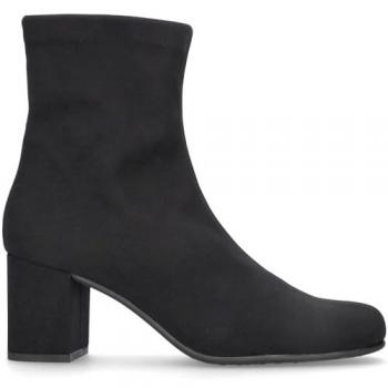 Botines de mujer elegantes MASCARÓ en tela elástica negra - Calzado de lujo EU37