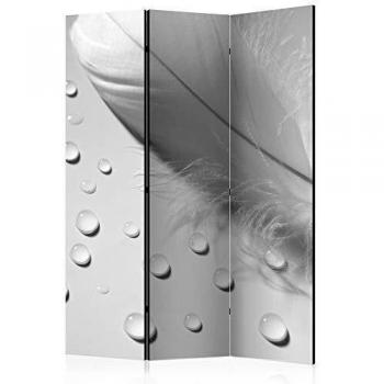 Paravento 3 paneles Pluma Blanca - Tamaño L 135 x H 172 cm