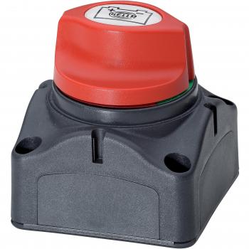 HELLA 6EK 002 843-071 Interruptor principal, batería - Accionamiento por giro - Número de conexiones: 2 - atornillado - Contacto de cierre - Paso de rosca: 1.5mm
