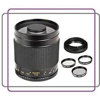 500 mm 1: 8, 0 objetivo con enfoque manual espejo de objetivo Nikon 3000, D3100, D3200, D3300, D5000, D5100, D5200, D5300, D5500, D7000, D7100, DF, D3, D3S, D3X, D4, D40, D 40 x, D50, D60, D70, D70s, D80, D90, D100, D200, D300, D600, D610, D700, D750, D80