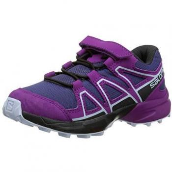 Salomon Speedcross Bungee K, Zapatillas de Trail Running Unisex Niños, Violeta/Azul