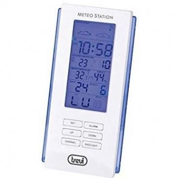 Trevi me 3108rc estacion meteorologica con sensor exterior blanco 9x 5x 18cm