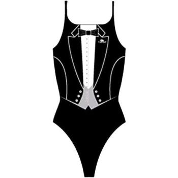 Turbo Traje De Baño Smoking 891882 Negro / Blanco M
