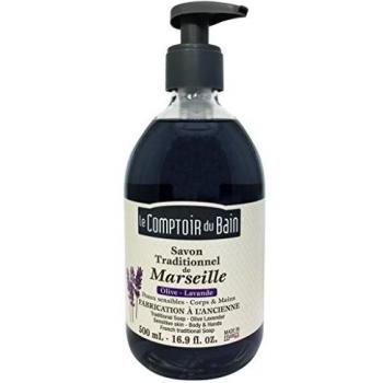 Jabón Tradicional de Marsella con Aceite de Oliva y Lavanda - 500 ml