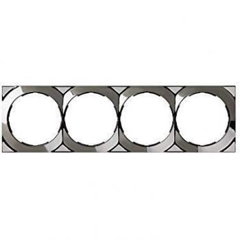 Simon 88642-35 - Placa Para 4 Elementos 85X298