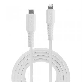 Cable Lightning Lindy 31316 de 1 m Blanco