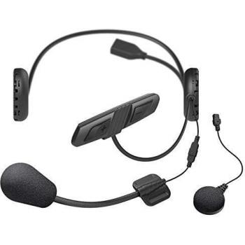 Intercomunicador Sena 3S Plus Universal - Bluetooth, comunicación de hasta 800 metros, conexión para dos dispositivos, control por voz, resistencia al agua, batería de larga duración