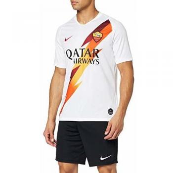 Nike Roma M Nk BRT Stad JSY SS AW Short Sleeve Top, Hombre, White/Team Crimson, 2XL