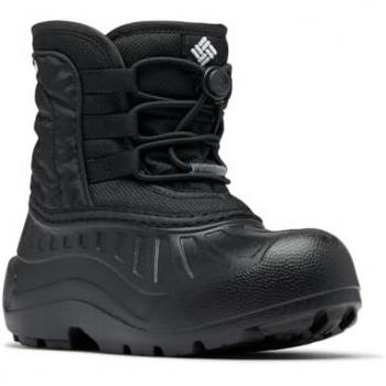 Columbia Botas De Nieve Powderbug™ Snowlite™ para niños, color negro, talla 38, unisex, con cordones