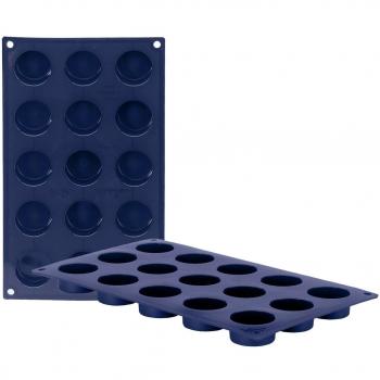 Ibili 870037 - Molde Petit four 15 cavidades Blueberry